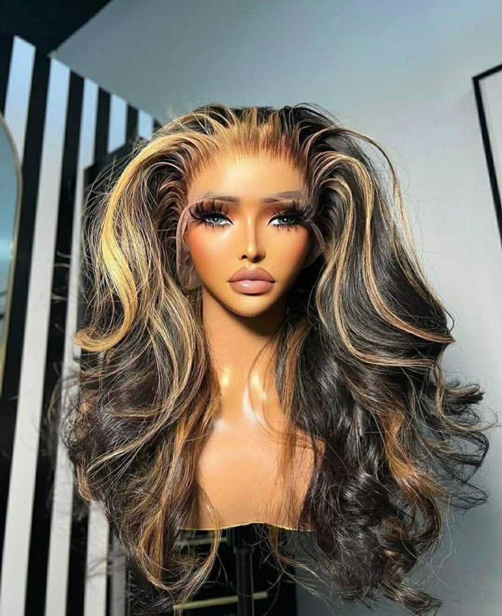 Highlight Ombre Lace Front Wavy Lace Glueless Wig - By Hive