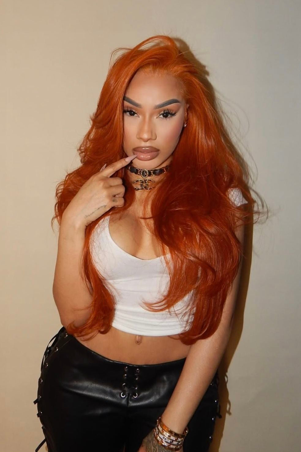 Baddie’s Cooper Red Wig - By Hive